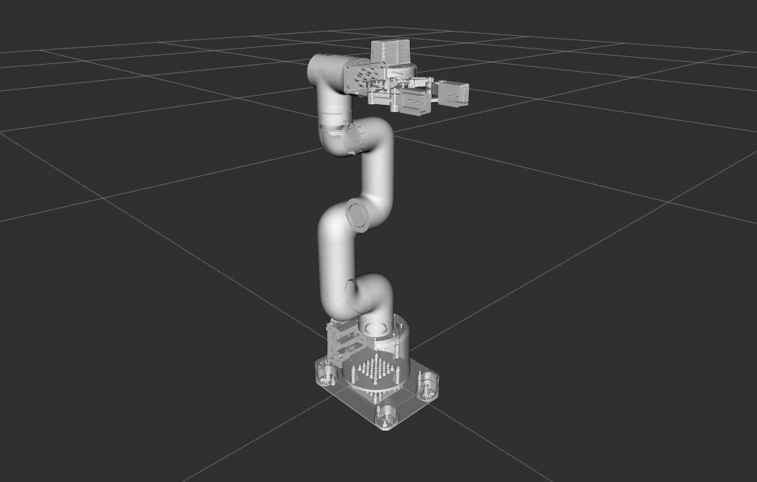 Modeling and Simulation of Robotic Arm in ROS 2 and Gazebo